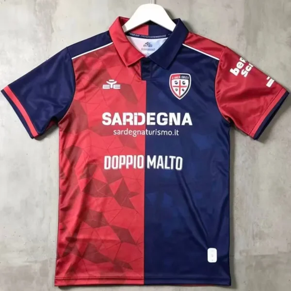 Cagliari 2026/27 Home Jersey Player Version - Back View Cagliari 2026/27 Home Jersey Player Version - Back View | KFCOOL