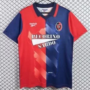 Cagliari 1996/97 Retro Home Jersey Fan Version - Front View | KFCOOL