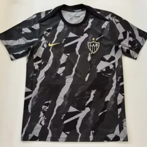Atletico Mineiro 2026/27 Black Training Shirt - Front View | KFCOOL