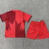 Canada 2026/27 Home Kids Kit Fan Version - Back View | KFCOOL
