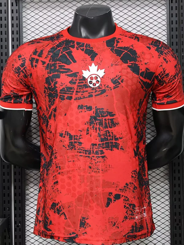 Canada 2026/27 Special Edition Training Shirt Player Version - Front View | KFCOOL