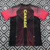 Canada 2026/27 Black Red Training Shirt - Back View Canada 2026/27 Black Red Training Shirt - Back View | KFCOOL