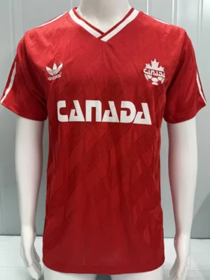 Canada 1986/87 Retro Home Jersey Fan Version - Front View Canada 1986/87 Retro Home Jersey Fan Version - Front View | KFCOOL