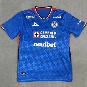 Cruz Azul 2025/26 Home Jersey Fan Version - Front View | KFCOOL