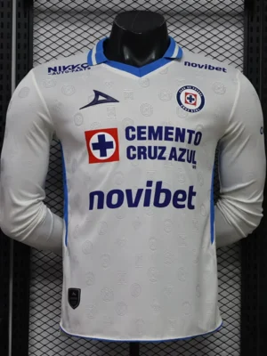 Cruz Azul 2026/27 Away Long Sleeve Jersey Player Version - Front View | KFCOOL
