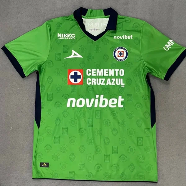 Cruz Azul 2026/27 Goalkeeper Green Jersey Fan Version - Front View | KFCOOL