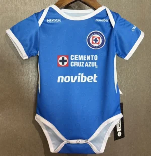Cruz Azul 2026/27 Home Baby Bodysuit - Front View | KFCOOL