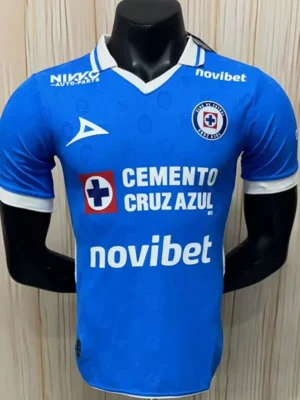 Cruz Azul 2026/27 Home Jersey Player Version - Front View | KFCOOL