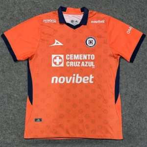 Cruz Azul 2026/27 Goalkeeper Orange Jersey Fan Version - Front View | KFCOOL