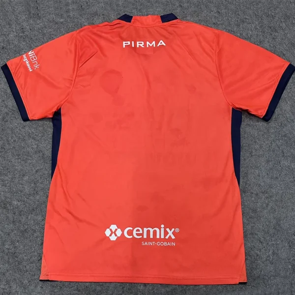 Cruz Azul 2026/27 Goalkeeper Orange Jersey Fan Version - Back View | KFCOOL