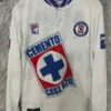 Cruz Azul 1998/99 Retro Away Long Sleeve Jersey Fan Version - Front View | KFCOOL