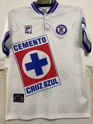 Cruz Azul 1998/99 Retro Away Jersey Fan Version - Front View | KFCOOL