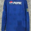 Cruz Azul 1998/99 Retro Home Long Sleeve Jersey Fan Version - Back View | KFCOOL