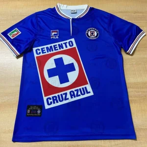 Cruz Azul 1998/99 Retro Home Jersey Fan Version - Front View | KFCOOL