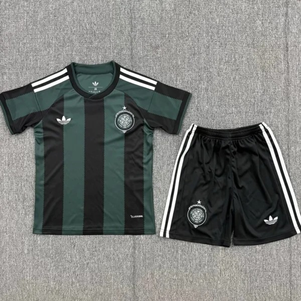 Celtic 2026/27 Away Kids Kit Fan Version - Front View Celtic 2026/27 Away Kids Kit Fan Version - Front View | KFCOOL
