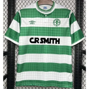 Celtic 1987/88 Retro Home Jersey Fan Version - Front View | KFCOOL
