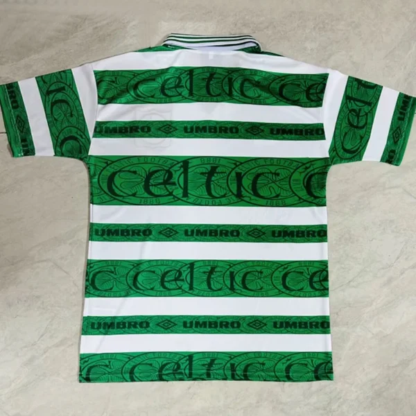 Celtic 1995/97 Retro Home Jersey Fan Version - Back View Celtic 1995/97 Retro Home Jersey Fan Version - Back View | KFCOOL