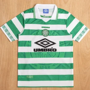 Celtic 1997/99 Retro Home Jersey Fan Version - Front View | KFCOOL
