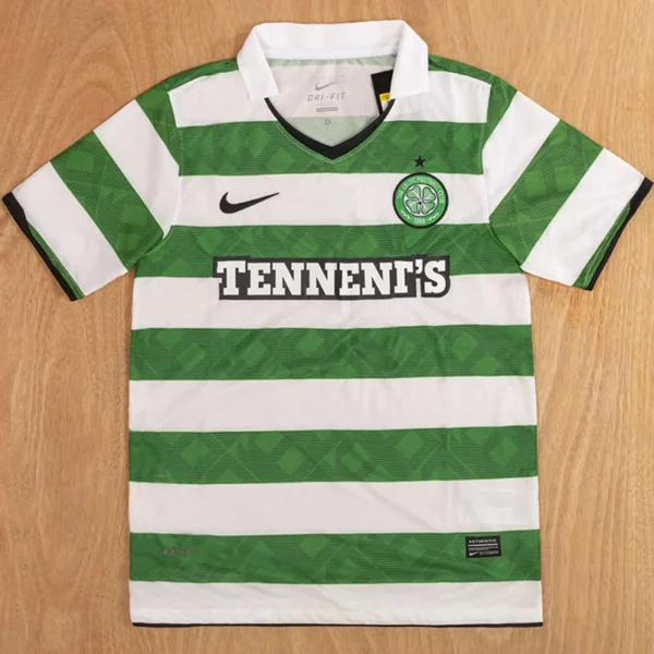 Celtic 2010/12 Retro Home Jersey Fan Version - Front View Celtic 2010/12 Retro Home Jersey Fan Version - Front View | KFCOOL