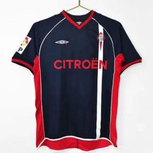 Celta Vigo 2001/02 Retro Away Jersey Fan Version - Front View | KFCOOL