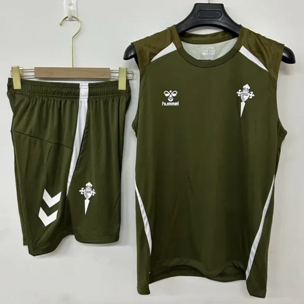 Celta Vigo 2026/27 Sleeveless Shorts - Front View | KFCOOL