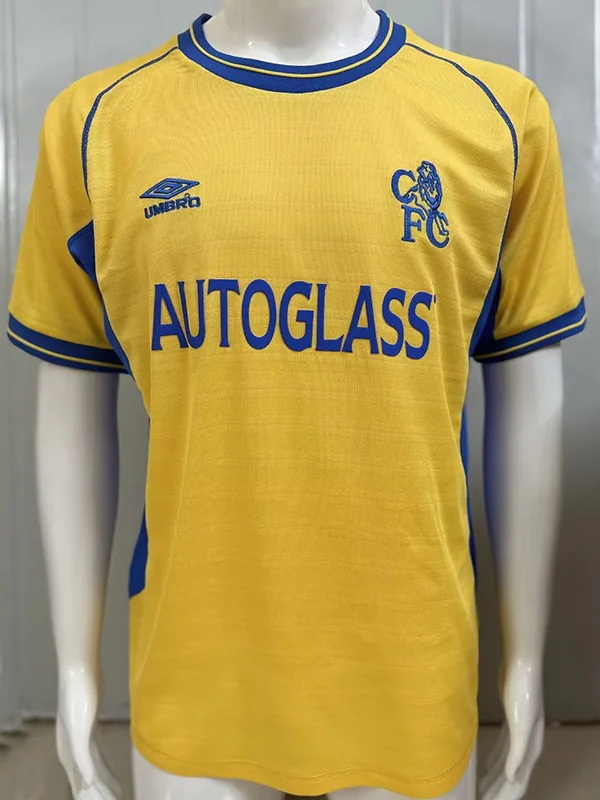 Chelsea 2000/01 Retro Jersey Fan Version - Front View Chelsea 2000/01 Retro Jersey Fan Version - Front View | KFCOOL