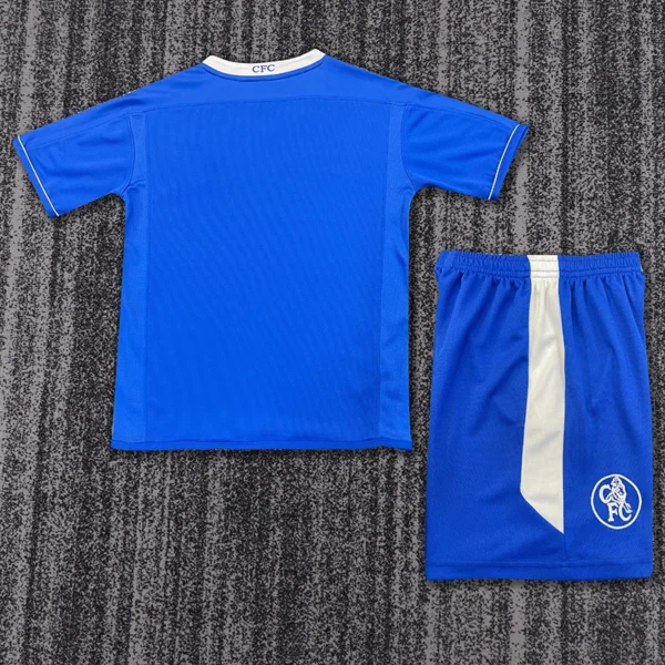 Chelsea 2003/04 Retro Home Kids Kit Fan Version - Back View | KFCOOL
