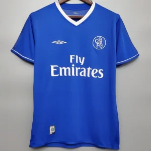 Chelsea 2003/04 Retro Jersey Fan Version - Front View Chelsea 2003/04 Retro Jersey Fan Version - Front View | KFCOOL