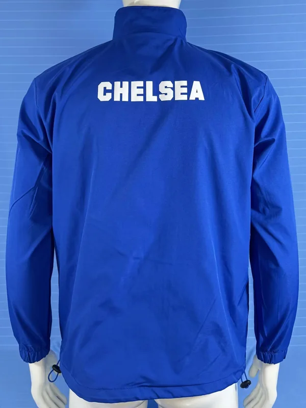Chelsea 2005/06 Retro Blue Windbreaker - Detail View 3 | KFCOOL