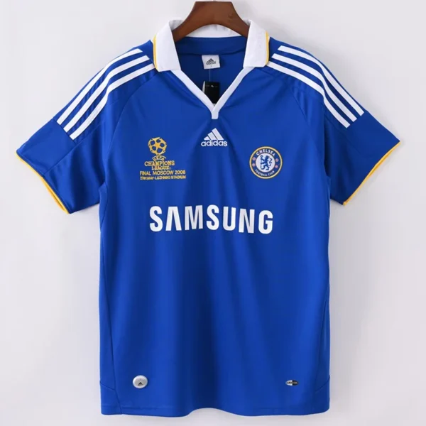 Chelsea 2007/08 Retro Home Jersey Fan Version - Front View | KFCOOL
