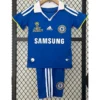 Chelsea 2008/09 Retro Home Kids Kit Fan Version - Front View | KFCOOL