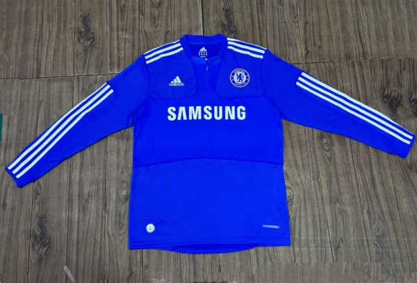 Chelsea 2009/10 Retro Home Long Sleeve Jersey Fan Version - Back View Chelsea 2009/10 Retro Home Long Sleeve Jersey Fan Version - Back View | KFCOOL