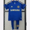Chelsea 2012/13 Retro Home Kids Kit Fan Version - Front View | KFCOOL