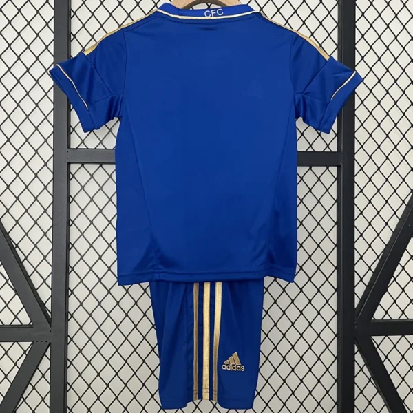 Chelsea 2012/13 Retro Home Kids Kit Fan Version - Back View | KFCOOL