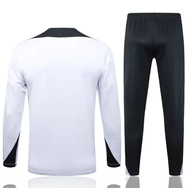 Chelsea 2025/26 White Half Pull Tracksuit - Back View | KFCOOL