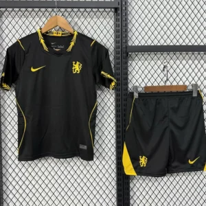 Chelsea 2026/27 Away Kids Kit Fan Version - Front View | KFCOOL