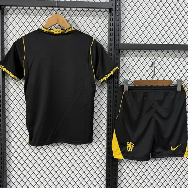 Chelsea 2026/27 Away Kids Kit Fan Version - Back View | KFCOOL