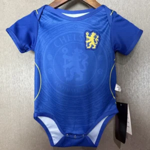 Chelsea 2026/27 Home Baby Bodysuit - Front View Chelsea 2026/27 Home Baby Bodysuit - Front View | KFCOOL