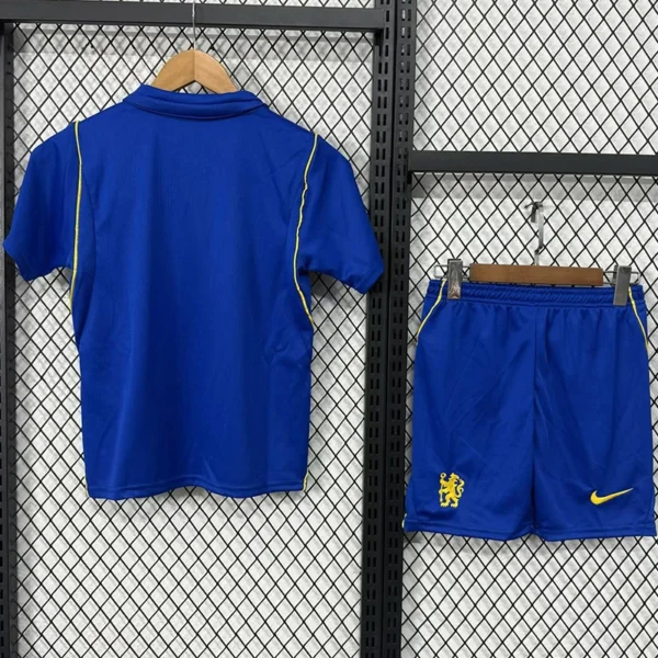 Chelsea 2026/27 Home Kids Kit Fan Version - Back View | KFCOOL