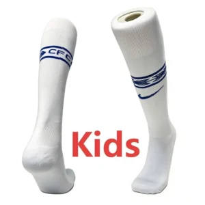 Chelsea 2026/27 Home White Socks - Front View | KFCOOL