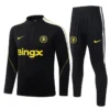 Chelsea 2026/27 Black Half Pull Tracksuit - Front View - KFCool – Football Jerseys & Soccer Kits Store Chelsea 2026/27 Black Half Pull Tracksuit - Front View | KFCOOL