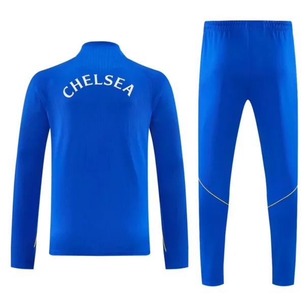 Chelsea 2026/27 Blue Half Pull Tracksuit - Back View - KFCool – Football Jerseys & Soccer Kits Store Chelsea 2026/27 Blue Half Pull Tracksuit - Back View | KFCOOL