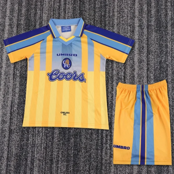 Chelsea 1995/97 Retro Away Jersey Fan Version - Front View Chelsea 1995/97 Retro Away Jersey Fan Version - Front View | KFCOOL