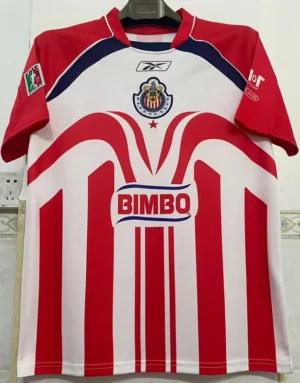 Chivas 2006/07 Retro Home Jersey Fan Version - Front View | KFCOOL