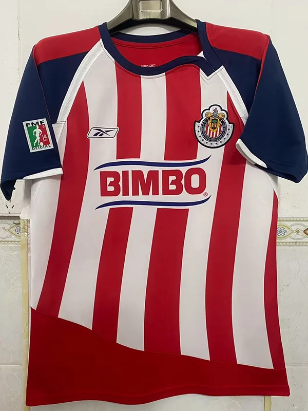 Chivas 2007/08 Retro Home Jersey Fan Version - Front View Chivas 2007/08 Retro Home Jersey Fan Version - Front View | KFCOOL
