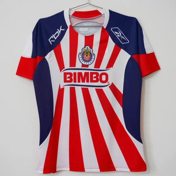 Chivas 2008/09 Retro Home Jersey Fan Version - Front View Chivas 2008/09 Retro Home Jersey Fan Version - Front View | KFCOOL