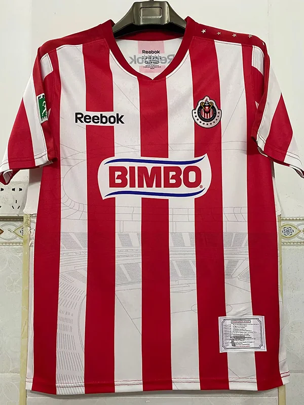 Chivas 2010/11 Retro Home Jersey Fan Version - Front View Chivas 2010/11 Retro Home Jersey Fan Version - Front View | KFCOOL