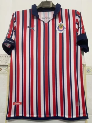Chivas 2018/19 Home Jersey Fan Version - Front View | KFCOOL
