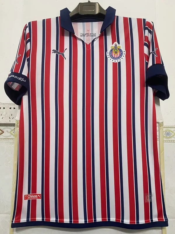 Chivas 2018/19 Home Jersey Fan Version - Front View Chivas 2018/19 Home Jersey Fan Version - Front View | KFCOOL