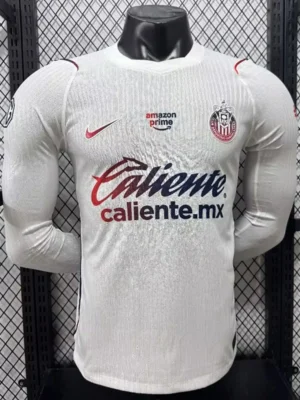 Chivas 2026/27 Away Long Sleeve Jersey Player Version - Front View Chivas 2026/27 Away Long Sleeve Jersey Player Version - Front View | KFCOOL